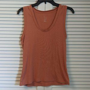 A New Day Burnt Orange Tank Top